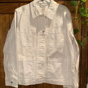 GAP Cream Utility Jacket